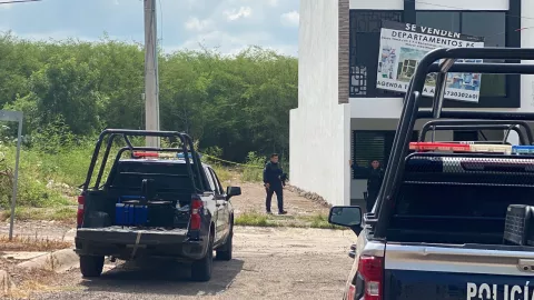Bebé muerto en terreno baldío en Culiacán.