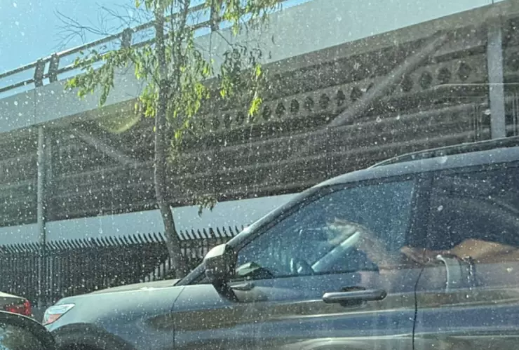 Choque en Vía Rápida.