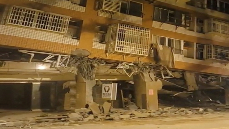 El terremoto más fuerte ocurrió la madrugada del martes.