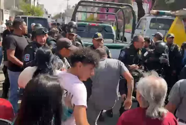 CDMX: Muere un hombre en la colonia Leyes de Reforma y desata riña con la policía de la CDMX