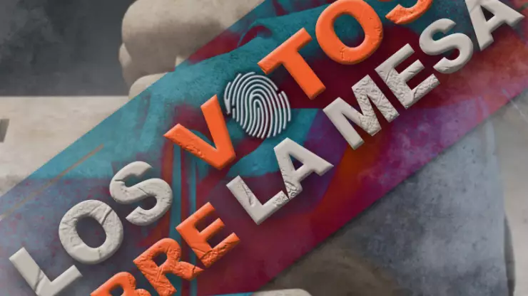 los votos sobre la mesa