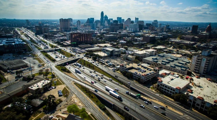 Carretera en Austin, Texas