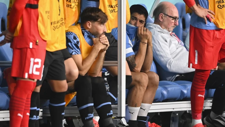 Luis Suárez llora eliminación de Mundial Qatar 2022 Uruguay