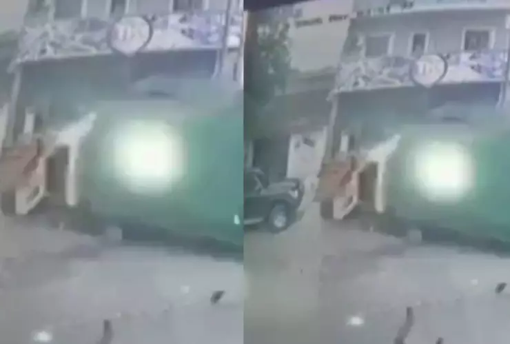 Accidente de camión de basura