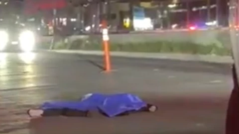 Hombre muere brutalmente atropellado en el Insurgentes y el culpable huyó