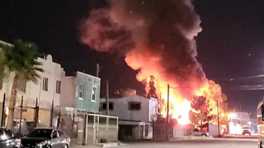 Incendio en Villa Juárez