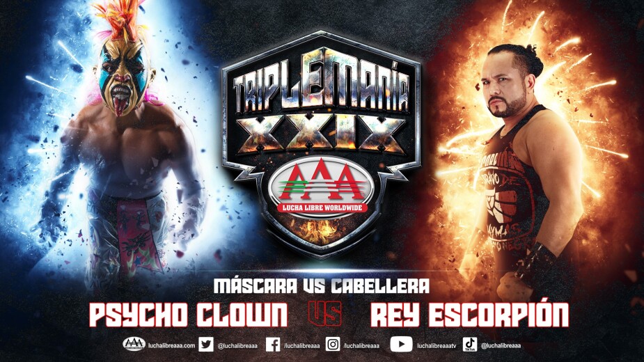 Triplemanía XXIX luchas anunciadas