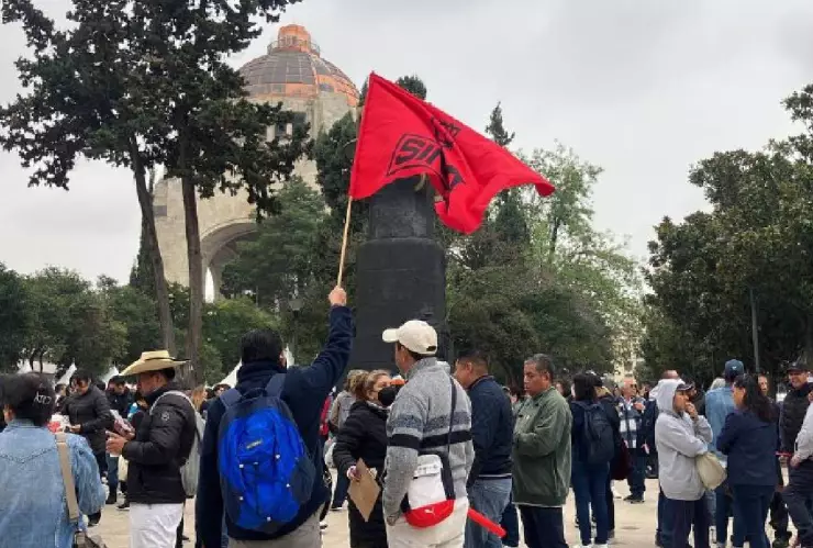 Inicia marcha de la CNTE en CDMX