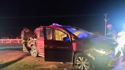 Accidente en Zacatecas Choque entre varios vehículos deja lesionados en la carretera 45