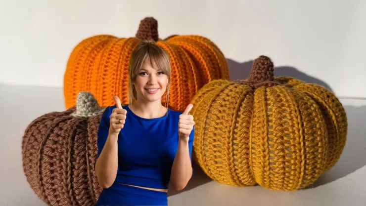 Cómo hacer una calabaza de Halloween al crochet: patrón fácil, ideal para principiantes