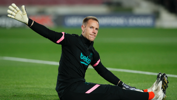 Ter Stegen falla ante el Atlético de Madrid