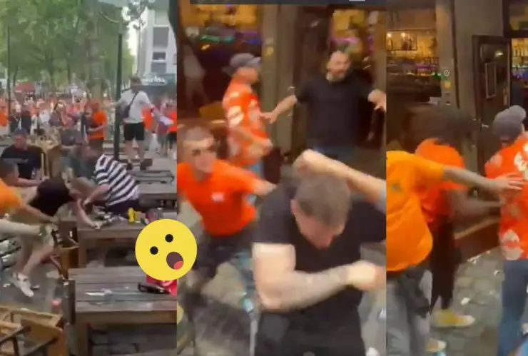 PELEA ENTRE HOLANDESES E INGLESES