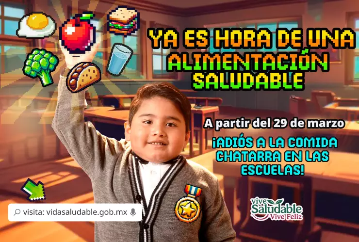Comida chatarra escuelas Chiapas