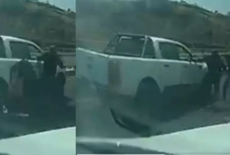 Video de asalto en autopista Chamapa-Lecher&iacute;a, Edomex