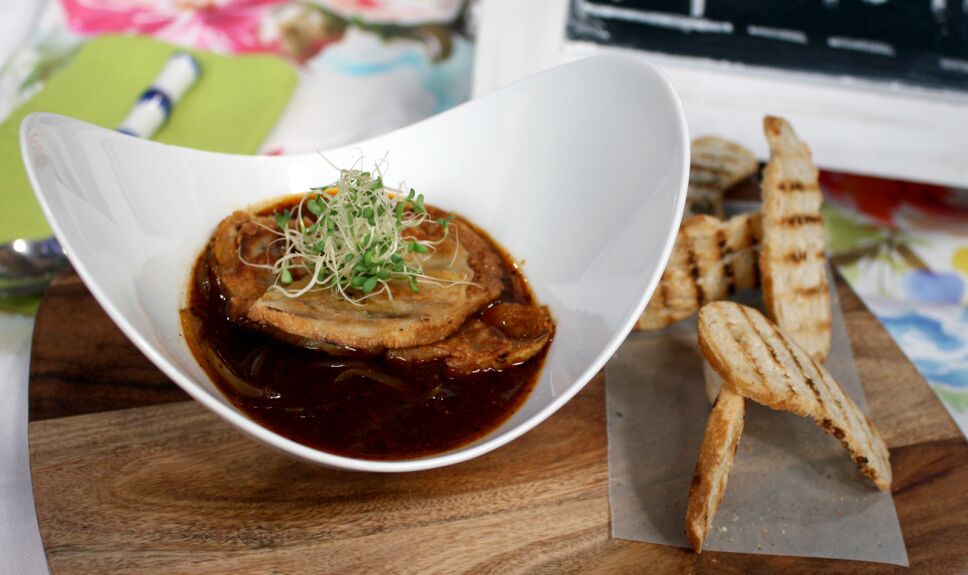 Sopa de cebolla