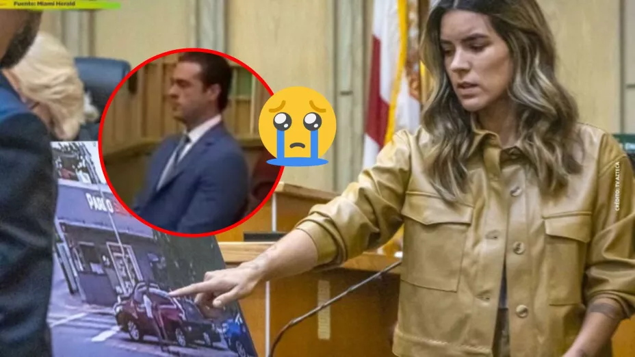 Así fue la reacción de Ana Araujo tras declarar a Pablo Lyle culpable.