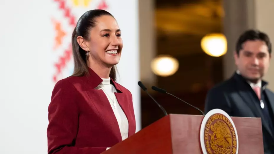 Presidenta Claudia Sheinbaum en su conferencia mañanera hoy 26 de diciembre.