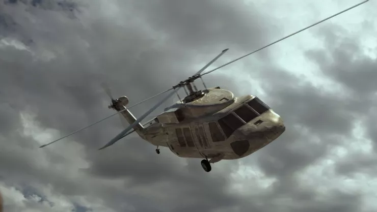 Accidente de helicóptero