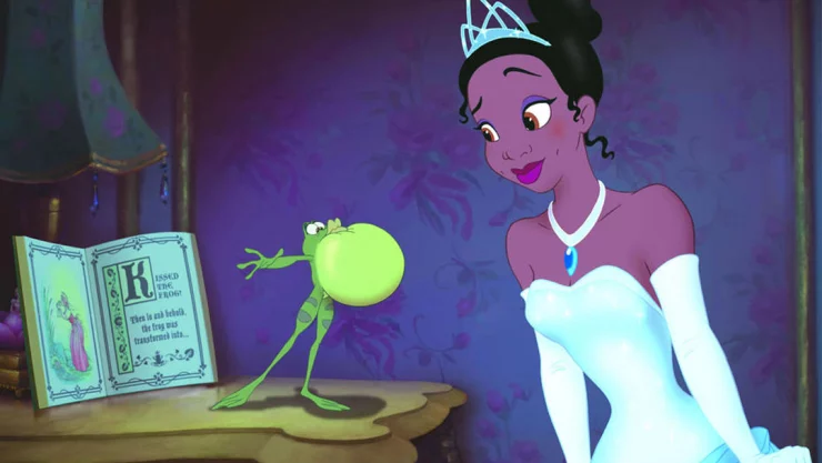 la princesa y el sapo