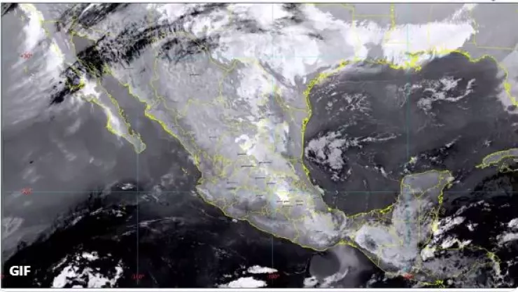 Ingresa a México el frente frío 15
