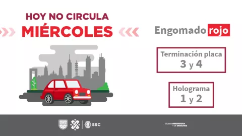 Programa Hoy No Circula: Los coches que no circulan hoy miércoles 25 de septiembre en CDMX y Edomex