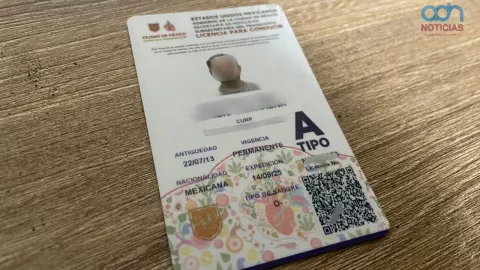 Licencia permanente para habitantes del Edomex