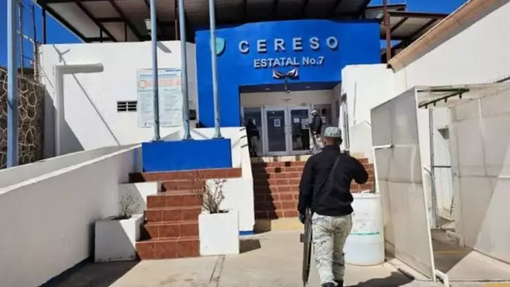 hombre sin vida Cereso número 7