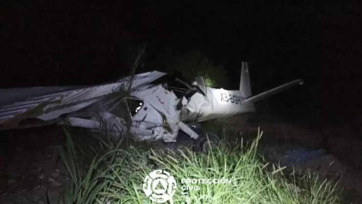 desplome avioneta