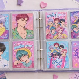 4 Photocards de Saja Boys para personalizar tus regalos y decorar tu colección como una verdadera fan de KPop Demon Hunters