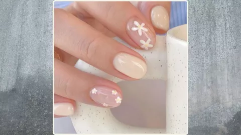 Detalle floral discreto
