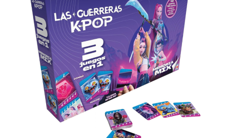 Juegos de mesa de Kpop Demon Hunters - 3 juegos en 1