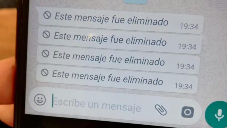 Chats eliminados de WhatsApp