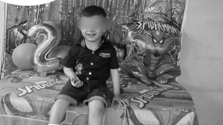 Muerte niño asfixiado El Salvador