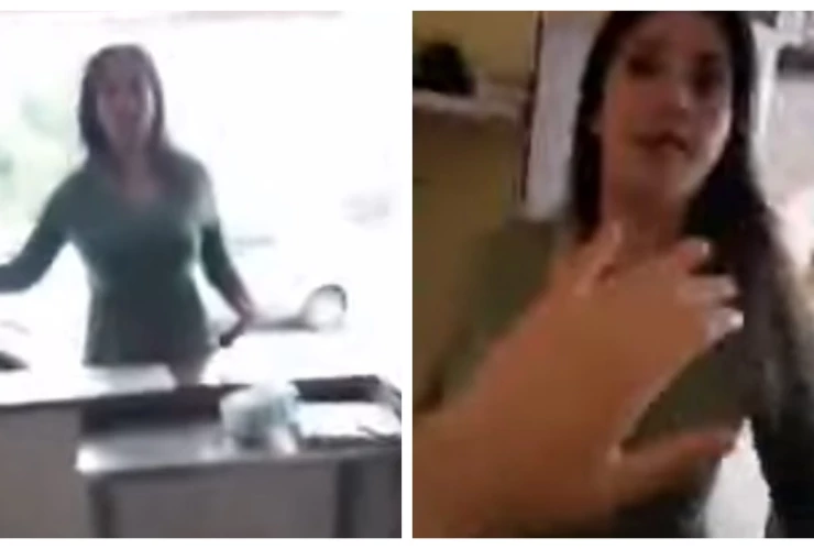 ¡Acciones violentas! Mujer propina brutal agresión a empleada de taquería en Tamaulipas