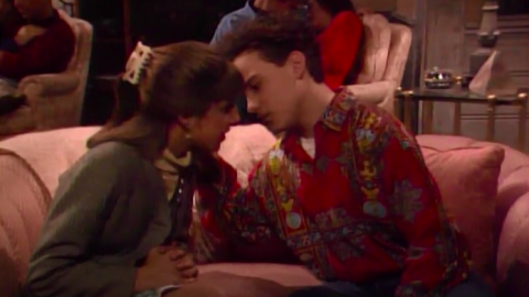 The Big Bang Theory: actores trabajaron juntos en Blossom y hasta se besaron