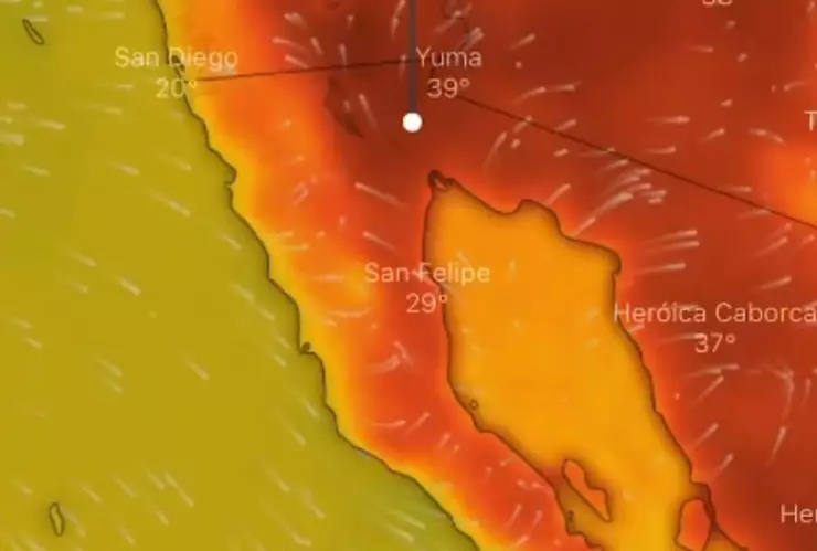 Protección Civil advierte de altas temperaturas en Mexicali
