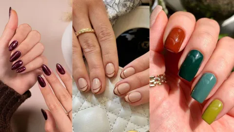 Diseños de uñas otoño