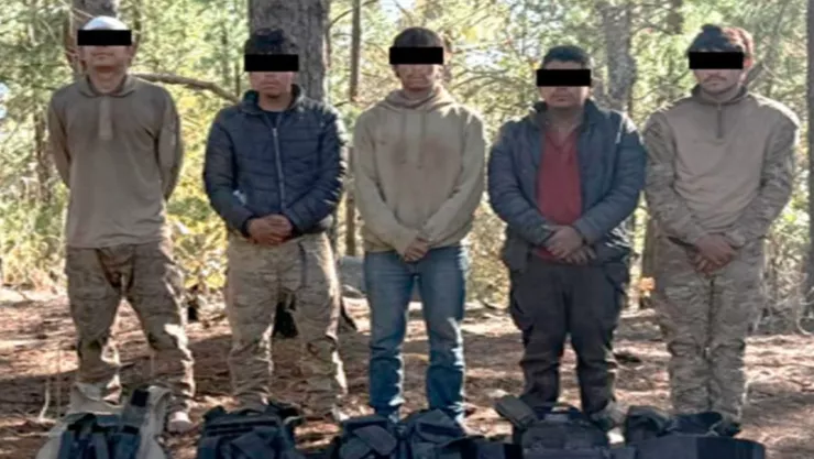 Detienen a 5 tras enfrentamiento en Badiraguato