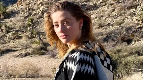 ¿En bancarrota? Así captaron a Amber Heard. (VIDEO)