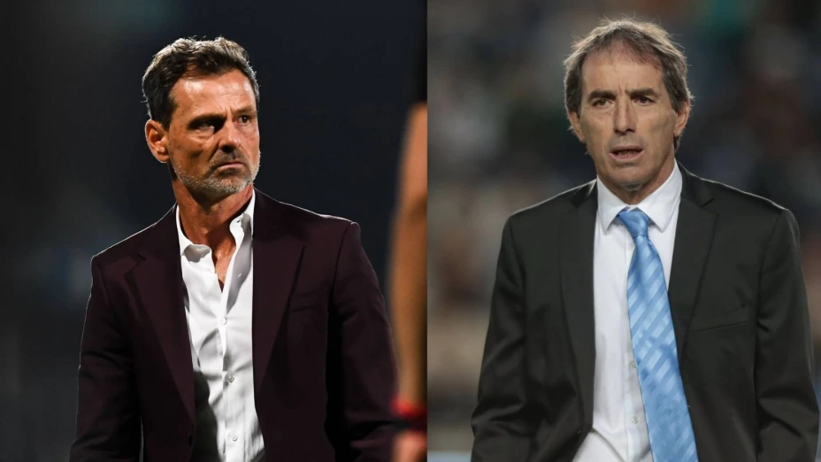 Los dos entrenadores, Almada y Cocca, que quedan como candidatos a ser director técnico de la selección