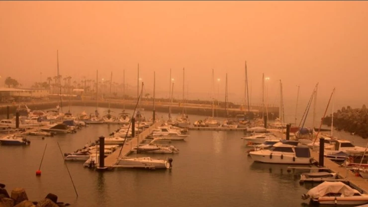 polvo del Sahara llega a México en julio ya agosto