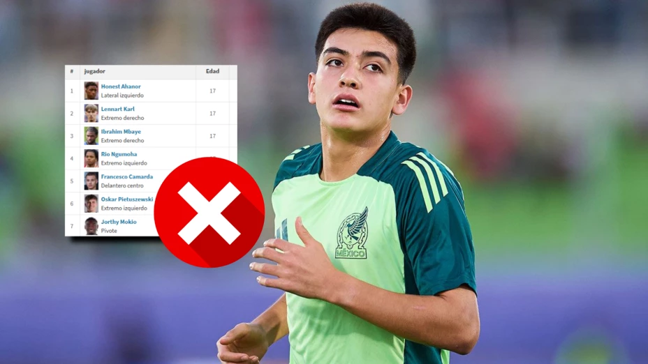 Gilberto Mora quedó fuera de importante ranking