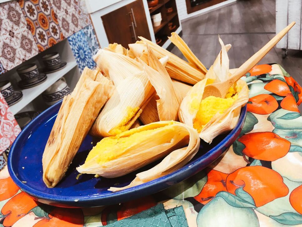 Tamales canarios
