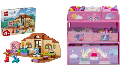 Juguetes de Peppa Pig y Bluey