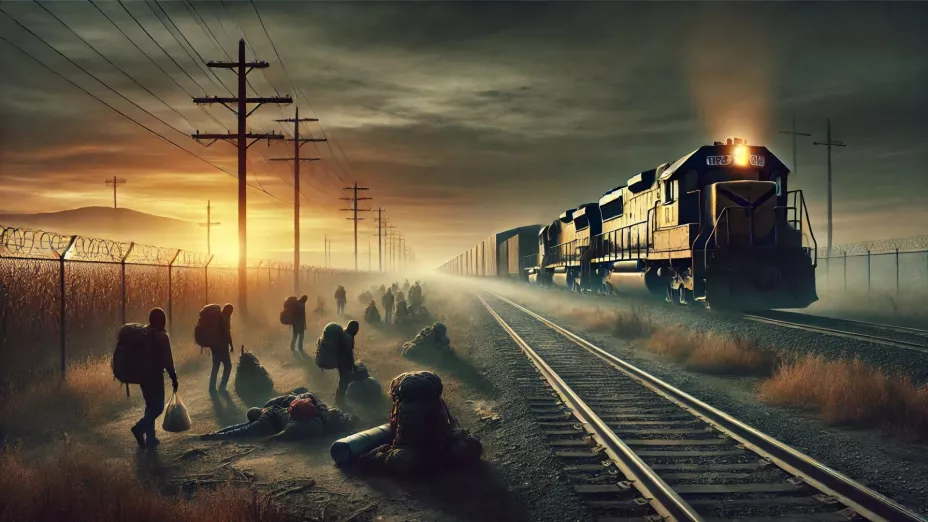 Mueren migrante y su hijo de un año tras caer del tren en Torreón Coahuila