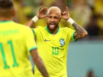 Neymar celebra en Qatar 2022