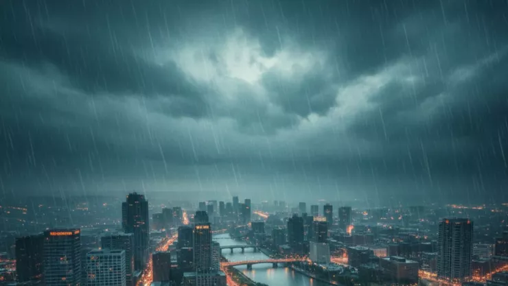 Lluvias en Tijuna por varios días