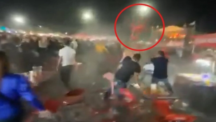 Feria de la Naranja: Batalla campal durante concierto de ‘Los Dos Carnales'| VIDEO