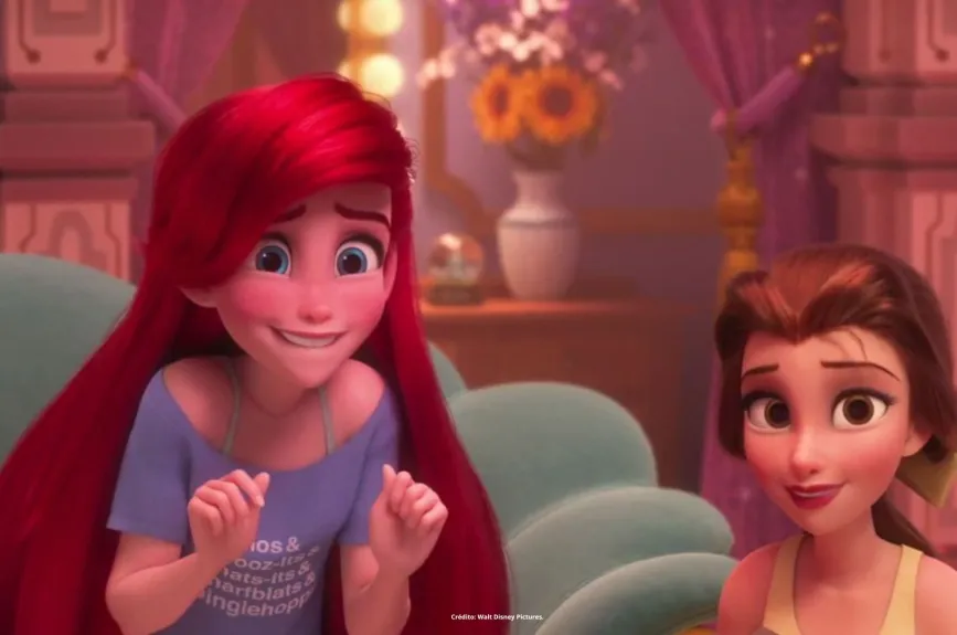 La película Wifi Ralph incluyó en varias de sus escenas a personajes de otras películas animadas, así como marcas y mucho más. | Estreno Platinum por Azteca 7
