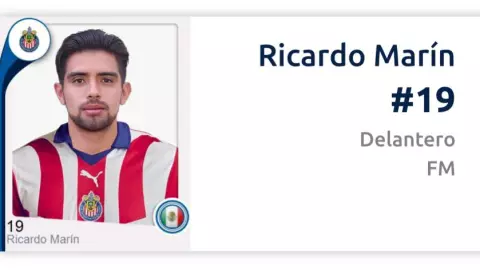 RICARDO MARIN DEJA EL 14